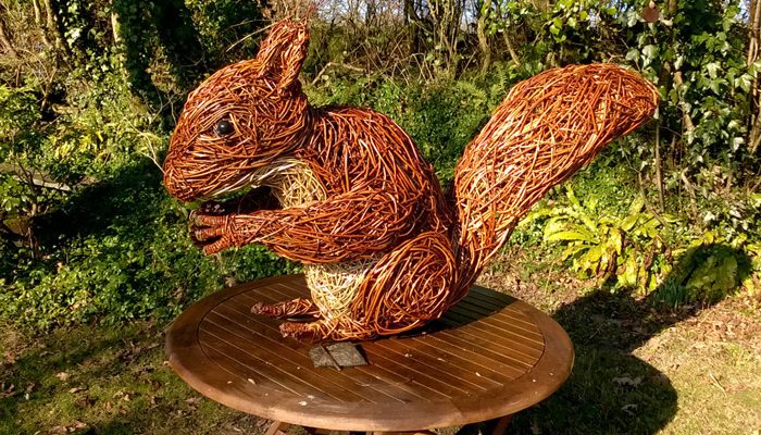 I was commissioned to create 7 sculptures for a sculpture nature trail for Allan Bank in the lake district. Allan Bank is a national trust property in a beautiful natural setting of the lake district. I made a flying Buzzard, two badgers, a running fox, a Roe deer, a larger[...]