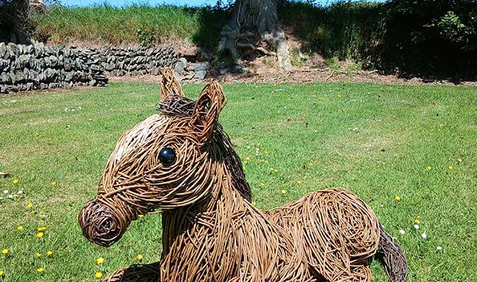I was asked to create two horses and a foal for Blenheim palace.They are in the stables. (unfortunately I don’t have any pics of them there yet!)